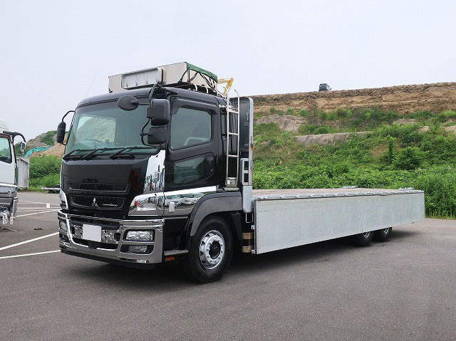 中古トラック 三菱ふそう平ボディアルミブロック ＃5