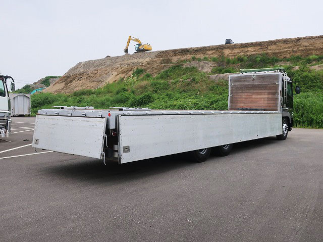 中古トラック 三菱ふそう平ボディアルミブロック ＃6