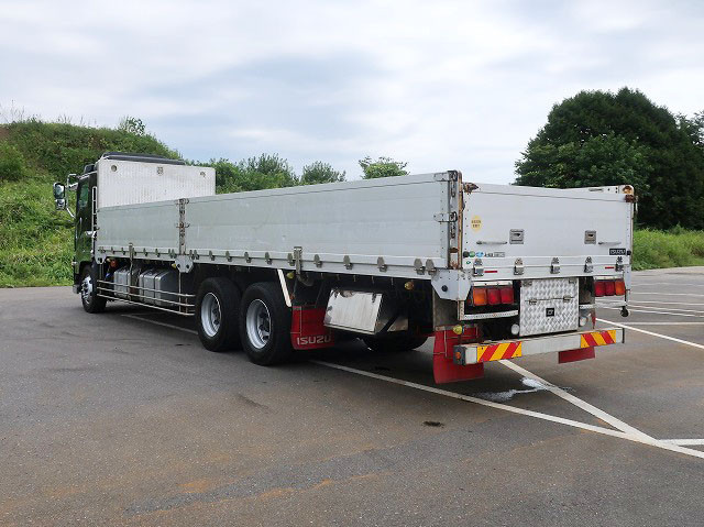 中古トラック いすゞ平ボディアルミブロック ＃4