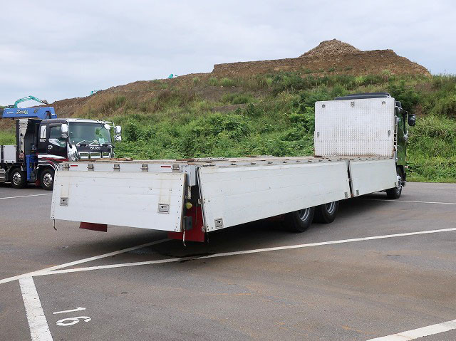 中古トラック いすゞ平ボディアルミブロック ＃6