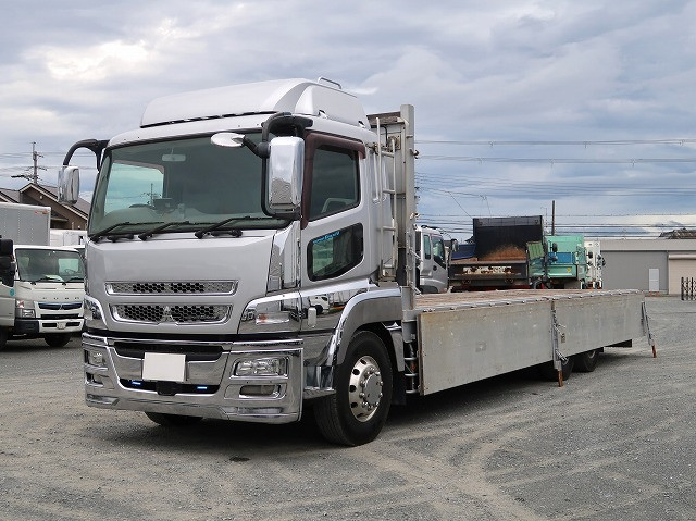 中古トラック 三菱ふそう平ボディアルミブロック ＃5