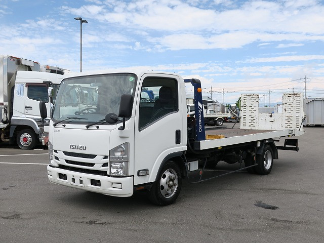 中古トラック いすゞ エルフ 3tセルフローダー