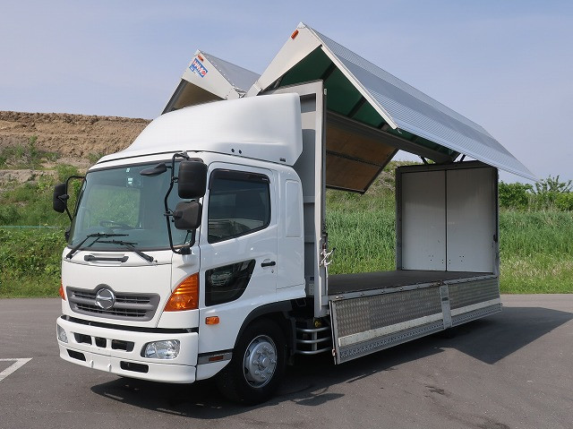 稠子トラック 日野 レンジャー 増トンアルミウィング