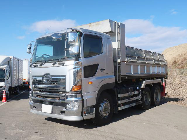 [Lease Rental Vehicle] 2016 Hino Profia Large Dump Truck with 5300mm Body and 2 Differentials 