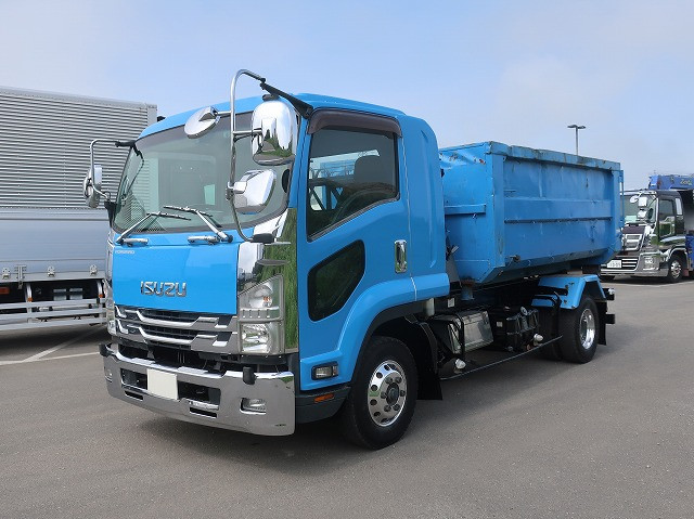 2015 Isuzu Forward Medium-sized Arm Roller Shinmaywa Boxed Twin Hoist ★Vehicle inspection valid until July 2016★
