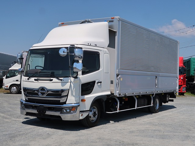 [Vehicle for lease rental only] 2019 Hino Ranger, medium-sized aluminum wing, 6200 wide, combination gate, all-wheel air suspension, 240 horsepower