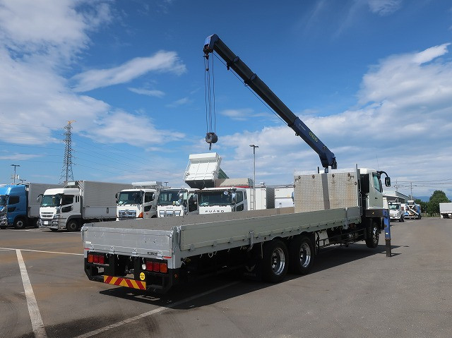 中古トラック 三菱ふそうクレーン付平ボディ #2