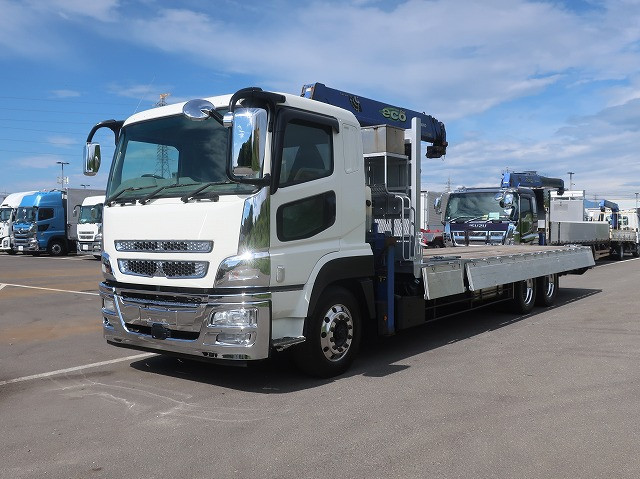 中古トラック 三菱ふそうクレーン付平ボディ #7