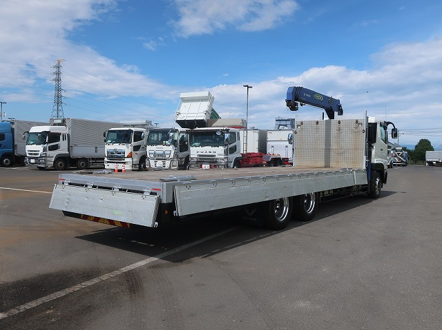 中古トラック 三菱ふそうクレーン付平ボディ ＃8