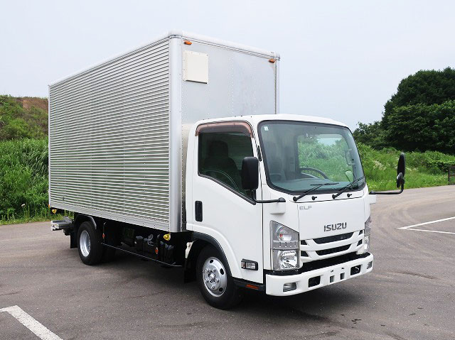 中古トラック いすゞ エルフ 2tアルミバン