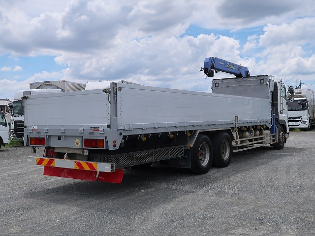 中古トラック 日野クレーン付平ボディ #3