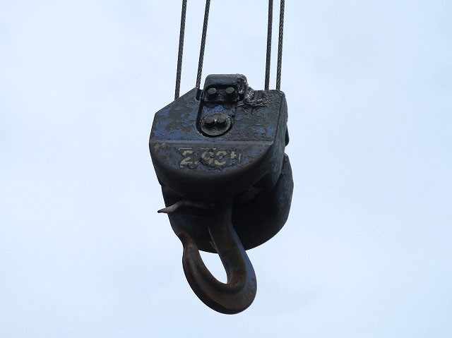 中古トラック 日野クレーン付平ボディ #8