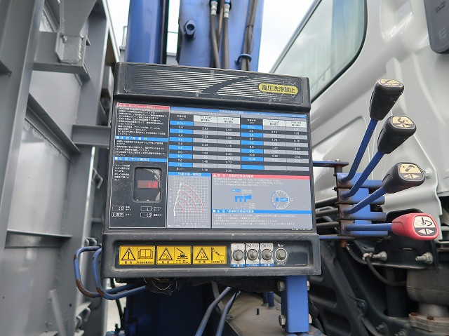 中古トラック 日野クレーン付平ボディ #9