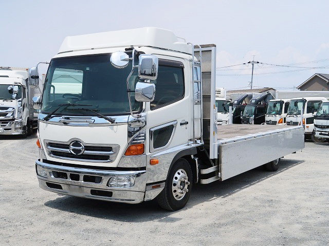 日野、レンジャー、平ボディ、TKG-FD9JLAA・中古トラックの販売