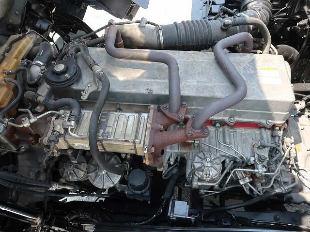 中古トラック 日野平ボディアルミブロック ＃12