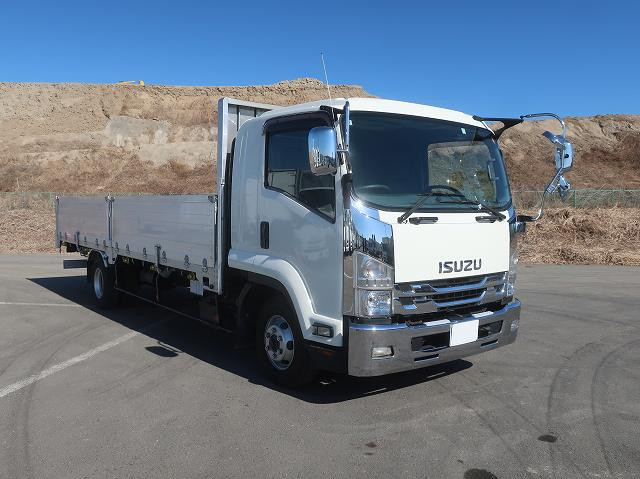 中古トラック いすゞ平ボディアルミブロック ＃2