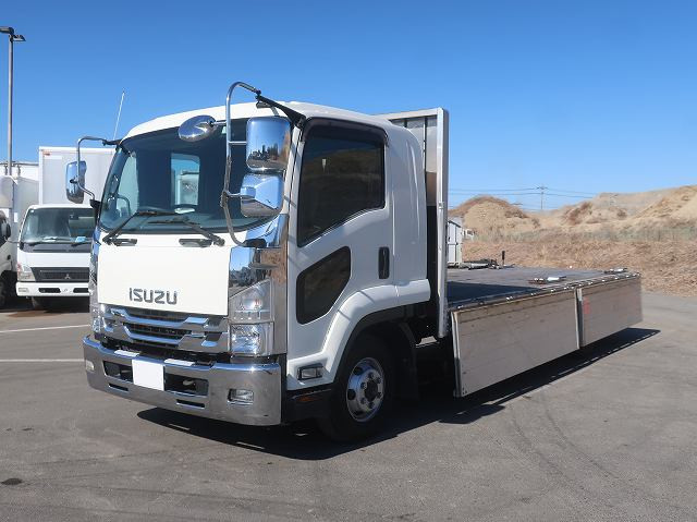 中古トラック いすゞ平ボディアルミブロック ＃5