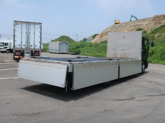 中古トラック いすゞ平ボディアルミブロック ＃6