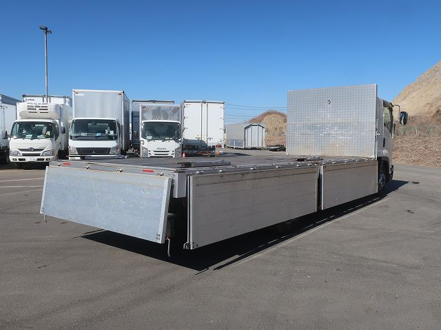 中古トラック いすゞ平ボディアルミブロック ＃6