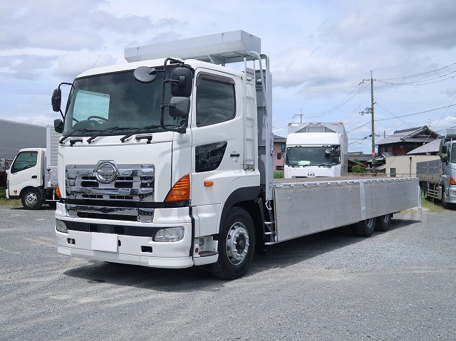 中古トラック 日野 プロフィア 大型平ボディアルミブロック