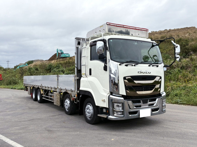 中古トラック いすゞ平ボディアルミブロック #2