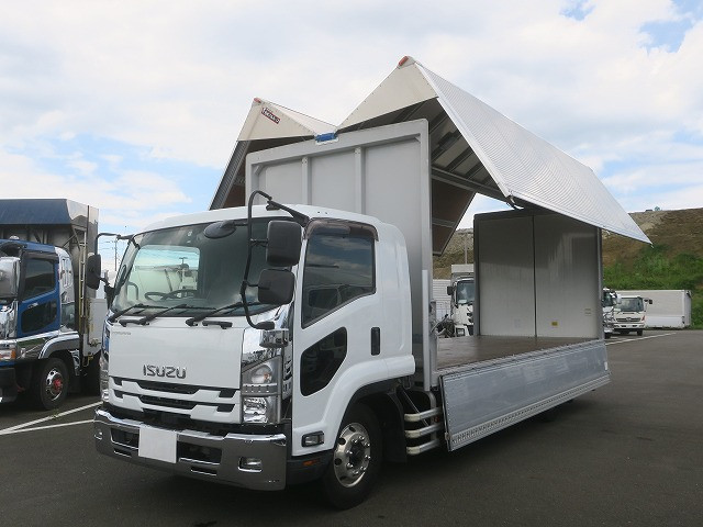 中古トラック いすゞ フォワード 増トンアルミウィング