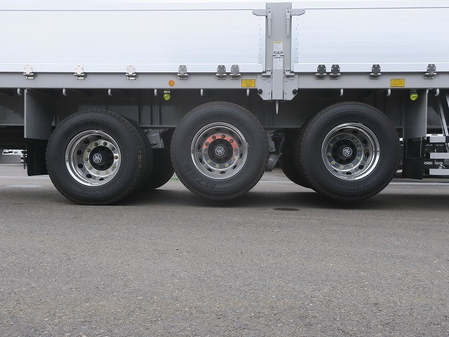 中古トラック 日本フルハーフアルミブロック平トレーラー #17