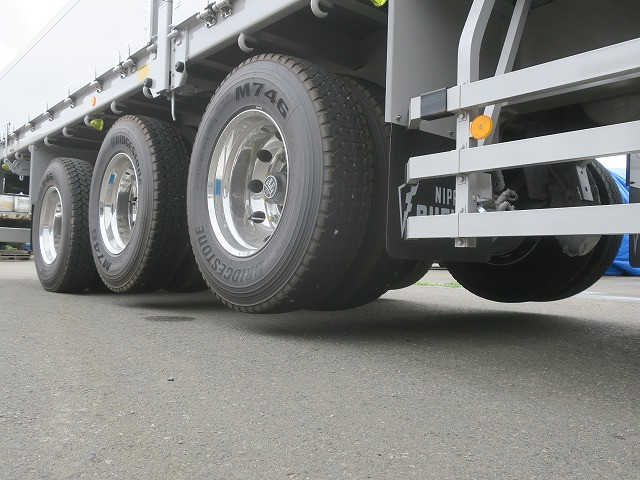 中古トラック 日本フルハーフアルミブロック平トレーラー #18