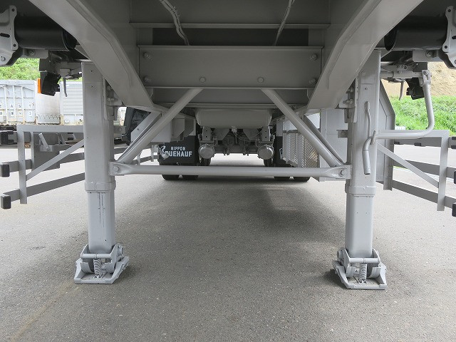 中古トラック 日本フルハーフアルミブロック平トレーラー ＃24