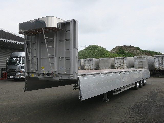 中古トラック 日本フルハーフアルミブロック平トレーラー #5