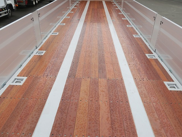 中古トラック 日本フルハーフアルミブロック平トレーラー ＃8