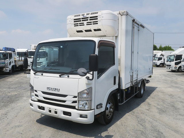 中古トラック いすゞ エルフ 小型冷凍バン