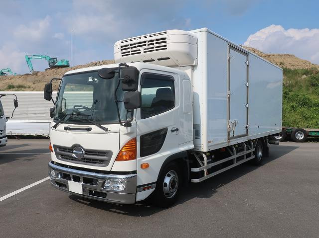 2017 Hino Ranger Medium-Duty Refrigerated Van, 6200 Standard Capacity, PG Storage, Topre, -30°C Temperature Setting, Left-Side Door, Standby, with Cooling Curtain, 240 HP