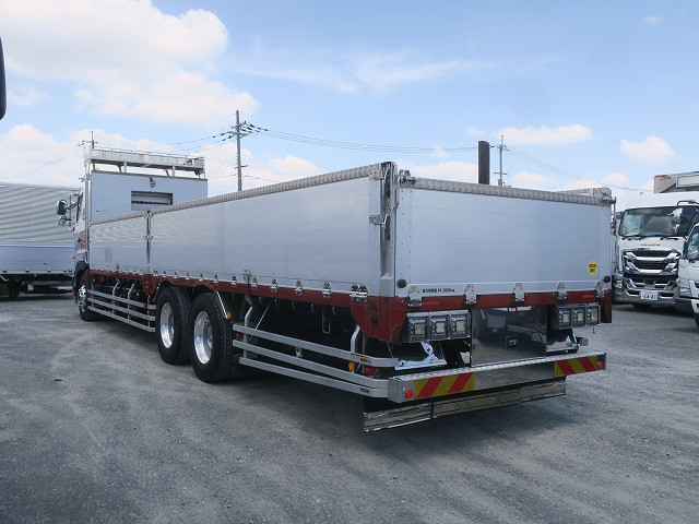 中古トラック 日野 プロフィア 大型平ボディアルミブロック