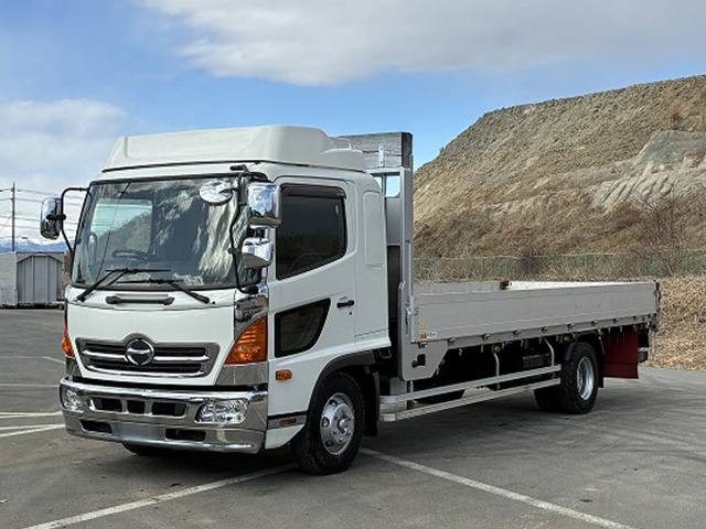 中古トラック 日野 レンジャー 中型平ボディアルミブロック