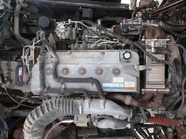 中古トラック 日野コンクリートミキサー車 ＃12