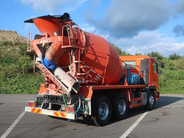 中古トラック 日野コンクリートミキサー車 ＃3