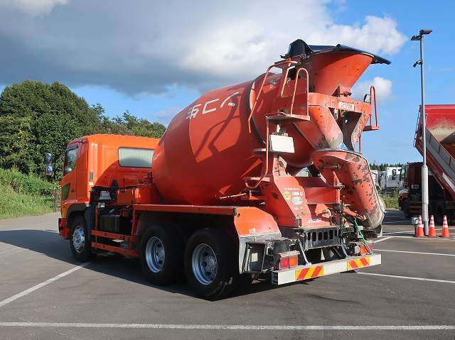 中古トラック 日野コンクリートミキサー車 ＃4