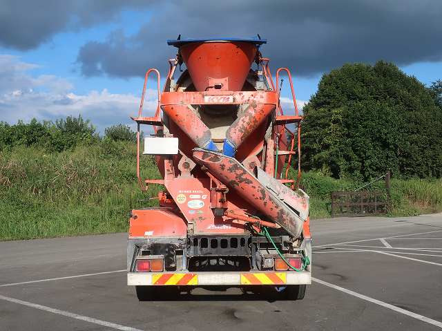 中古トラック 日野コンクリートミキサー車 ＃5