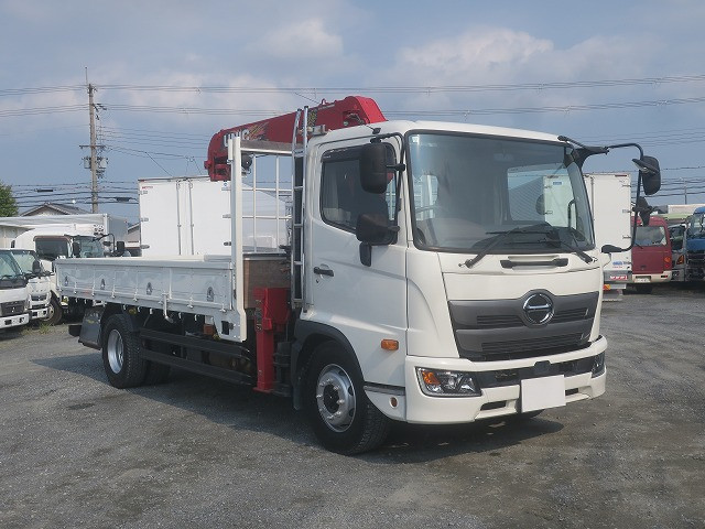 中古トラック 日野クレーン付平ボディ ＃2