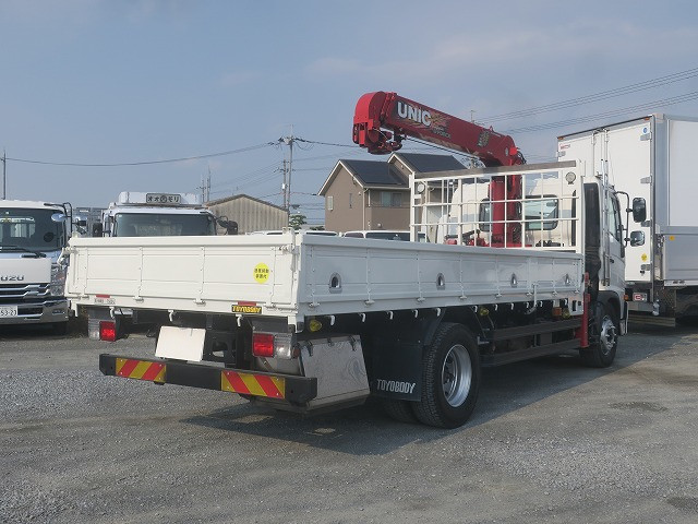 中古トラック 日野クレーン付平ボディ ＃3