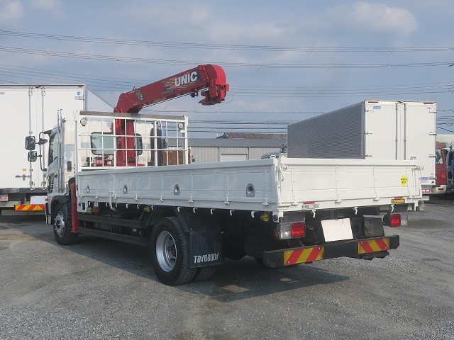 中古トラック 日野クレーン付平ボディ ＃4