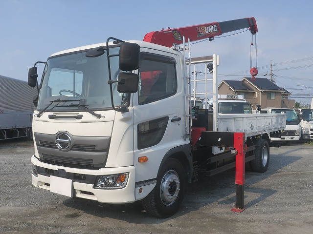 中古トラック 日野クレーン付平ボディ ＃5