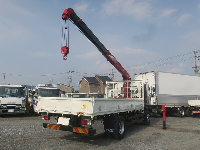 中古トラック 日野クレーン付平ボディ ＃6