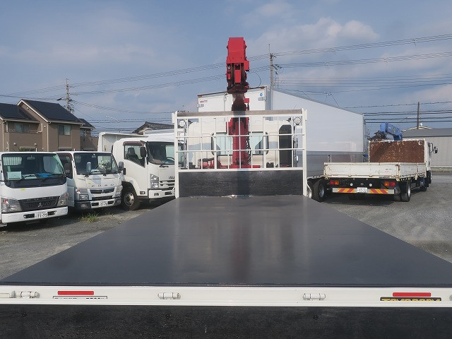 中古トラック 日野クレーン付平ボディ ＃7