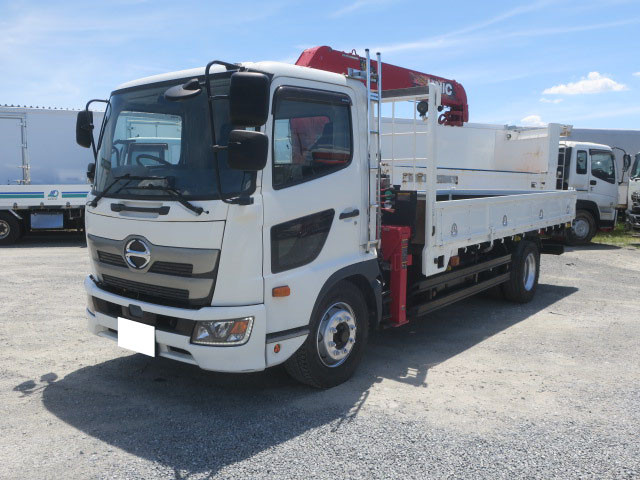 日野　クレーン付