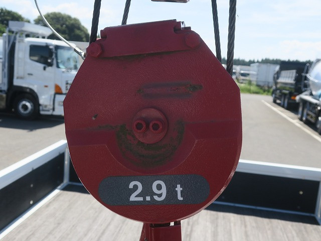 中古トラック 日野クレーン付平ボディ ＃9