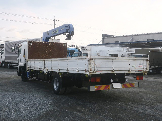 中古トラック いすゞ フォワード 中型クレーン付平ボディ