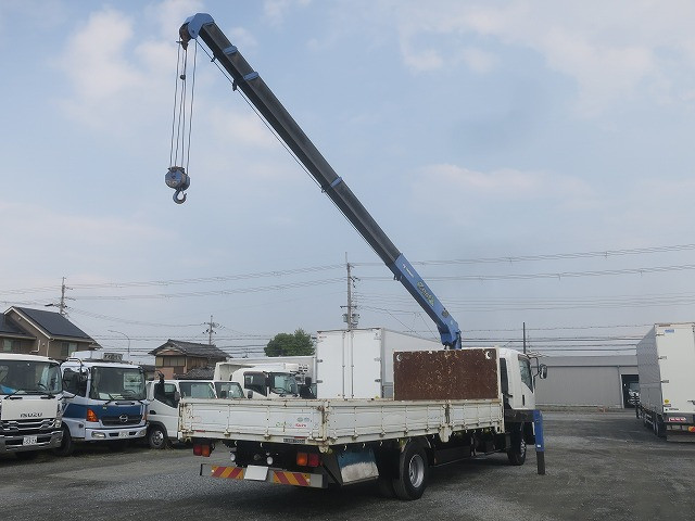 中古トラック いすゞ フォワード 中型クレーン付平ボディ