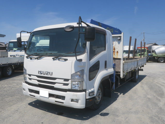 いすゞ　クレーン付